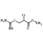 CAS#: 54598-77-5, Methyl 3-(Carbamimidoylsulfanyl)-2-Chloropropanoate