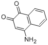 CAS 登录号：5460-35-5， 4-氨基-1,2-萘二酮