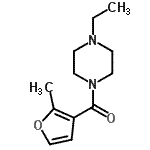CAS#: 546081-66-7, (4-Ethyl-1-Piperazinyl)(2-Methyl-3-Furyl)Methanone