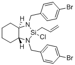 CAS 登录号：546084-25-7， (1R,2R)-[1,2-环己烷二氨基-N,N'-二(4-溴苄基)烯丙基氯硅烷