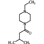 CAS#: 546109-11-9, 1-(4-Ethyl-1-Piperazinyl)-3-Methyl-1-Butanone