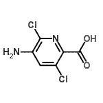CAS#: 546141-54-2, 5-Amino-3,6-Dichloro-2-Pyridinecarboxylic Acid