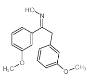 CAS 登录号：5471-44-3， N-[1,2-二(3-甲氧基苯基)亚乙基]羟胺