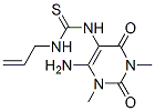 CAS 登录号:5472-56-0, 3-(4-氨基-1,3-二甲基-2,6-二氧代-嘧啶-5-基)-1-丙-2-烯基-硫脲