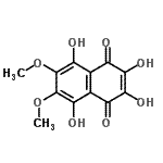 CAS#: 54725-02-9, 2,3,5,8-Tetrahydroxy-6,7-Dimethoxy-1,4-Naphthoquinone