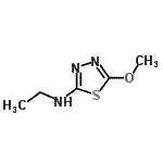 CAS#: 54759-89-6, N-Ethyl-5-Methoxy-1,3,4-Thiadiazol-2-Amine