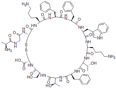 CAS#: 54786-81-1, Des-Asn(5)-Somatostatin