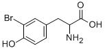 CAS 登录号：54788-30-6， 2-氨基-3-(3-溴-4-羟基-苯基)丙酸