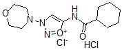 CAS#: 54806-63-2, 5-[(Cyclohexylcarbonyl)amino]-3-(4-morpholinyl)-1,2,3-Oxadiazolium chloride hydrochloride