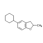 CAS 登录号：54815-15-5， 5-环己基-2-甲基-2,3-二氢-1-苯并呋喃