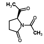 CAS 登录号：54819-33-9， (5S)-1,5-二乙酰基-2-吡咯烷酮