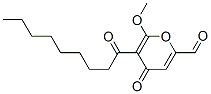 CAS#: 54835-75-5, 4-Methoxy-2-oxo-6-(1-oxononyl)-2H-Pyran-3-carboxaldehyde