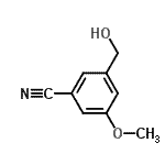 CAS#: 548785-58-6, 3-(Hydroxymethyl)-5-Methoxybenzonitrile