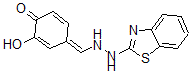 CAS#: 5491-96-3, (4E)-4-[(2-(1,3-Benzothiazol-2-yl)hydrazinyl)methylidene]-2-hydroxycyclohexa-2,5-dien-1-one