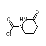 CAS 登录号：54945-01-6， 3-氧代四氢-1(2H)-哒嗪羰基氯化物