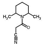 CAS#: 549474-88-6, 3-(2,6-Dimethyl-1-Piperidinyl)-3-Oxopropanenitrile