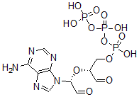 CAS#: 54970-91-1, Adenosine 5'-triphosphate 2',3',-dialdehyde