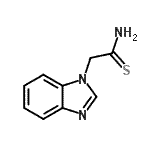 CAS 登录号：54980-99-3， 2-(1H-苯并咪唑-1-基)硫代乙酰胺