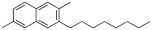 CAS#: 55000-54-9, 2,6-Dimethyl-3-Octylnaphthalene