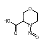CAS#: 550346-46-8, 4-Nitroso-3-Morpholinecarboxylic Acid