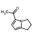 CAS#: 55041-85-5, 1-(2,3-Dihydro-1H-Pyrrolizin-5-Yl)Ethanone
