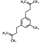CAS#: 55059-26-2, 1-Methyl-3,5-Bis(3-Methyl-3-Buten-1-Yl)Benzene