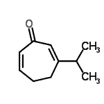 CAS 登录号：55076-46-5， 3-异丙基-2,6-环庚二烯-1-酮