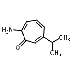CAS#: 55076-49-8, 2-Amino-6-Isopropyl-2,4,6-Cycloheptatrien-1-One