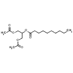 CAS#: 55124-86-2, 1,3-Diacetoxy-2-Propanyl Decanoate