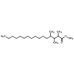 CAS#: 55124-95-3, Methyl 2,3,4-Trimethylhexadecanoate
