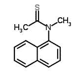 CAS#: 55145-23-8, N-Methyl-N-(1-Naphthyl)Ethanethioamide