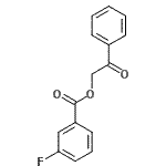 CAS#: 55153-23-6, 2-Oxo-2-Phenylethyl 3-Fluorobenzoate
