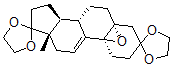 CAS#: 55180-24-0, 3,3,17,17-Bis(Ethylenedioxy)-5,10-Oxidoestr-9(11)-Ene