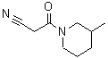 CAS#: 551913-44-1, 3-(3-Methyl-1-Piperidinyl)-3-Oxopropanenitrile