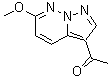 CAS#: 551920-20-8, 1-(6-Methoxypyrazolo[1,5-b]Pyridazin-3-Yl)Ethanone