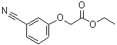 CAS 登录号：55197-25-6， (3-氰基苯氧基)乙酸乙酯