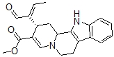 CAS#: 5523-37-5, (15S,16E)-16,17,20,21-Tetradehydro-16-Formyl-18,19-Secoyohimban-19-Oic Acid Methyl Ester