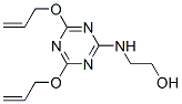 CAS#: 55250-85-6, 2-[[4,6-Bis(Allyloxy)-1,3,5-Triazin-2-Yl]Amino]Ethanol