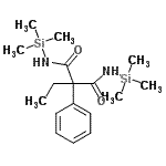 CAS#: 55268-56-9, 2-Ethyl-2-Phenyl-N,N'-Bis(Trimethylsilyl)Malonamide