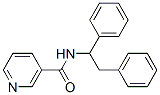 CAS 登录号：553-06-0， N-(1,2-二苯基乙基)烟酰胺