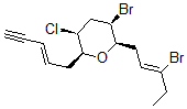 CAS#: 55306-12-2, (2R,3R,5S,6S)-3-Bromo-2-[(2E)-3-bromo-2-pentenyl]-5-chlorotetrahydro-6-(2Z)-2-penten-4-ynyl-2H-Pyran