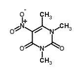 CAS#: 55326-07-3, 1,3,6-Trimethyl-5-Nitro-2,4(1H,3H)-Pyrimidinedione
