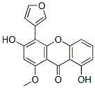 CAS#: 55334-14-0, 4-(3-Furanyl)-3,8-Dihydroxy-1-Methoxy-9H-Xanthen-9-One