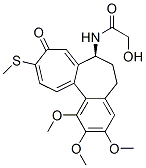 CAS#: 55340-60-8, 2-Hydroxy-N-[(7S)-1,2,3-Trimethoxy-10-Methylsulfanyl-9-Oxo-6,7-Dihydro-5H-Benzo[d]Heptalen-7-Yl]Acetamide