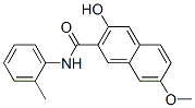 CAS 登录号:5538-57-8, 3-羟基-7-甲氧基-N-(邻甲苯基)萘-2-甲酰胺