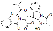 CAS#: 55387-46-7, Tryptoquivaline B