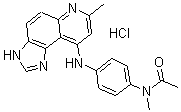 CAS#: 55435-65-9, N-Methyl-N-[4-[(7-Methyl-1H-Imidazo[4,5-f]Quinolin-9-Yl)Amino]Phenyl]-Acetamide Hydrochloride