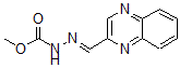 CAS 登录号:55456-55-8, 3-(2-喹喔啉基亚甲基)肼基甲酸甲酯