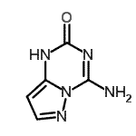 CAS 登录号：55458-01-0， 4-氨基吡唑并[1,5-a][1,3,5]三嗪-2(1H)-酮