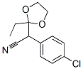 CAS#: 55474-41-4, alpha-(4-Chlorophenyl)-2-Ethyl-1,3-Dioxolane-2-Acetonitrile